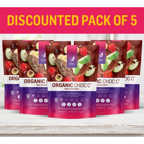 5 x Organic Choc - C 